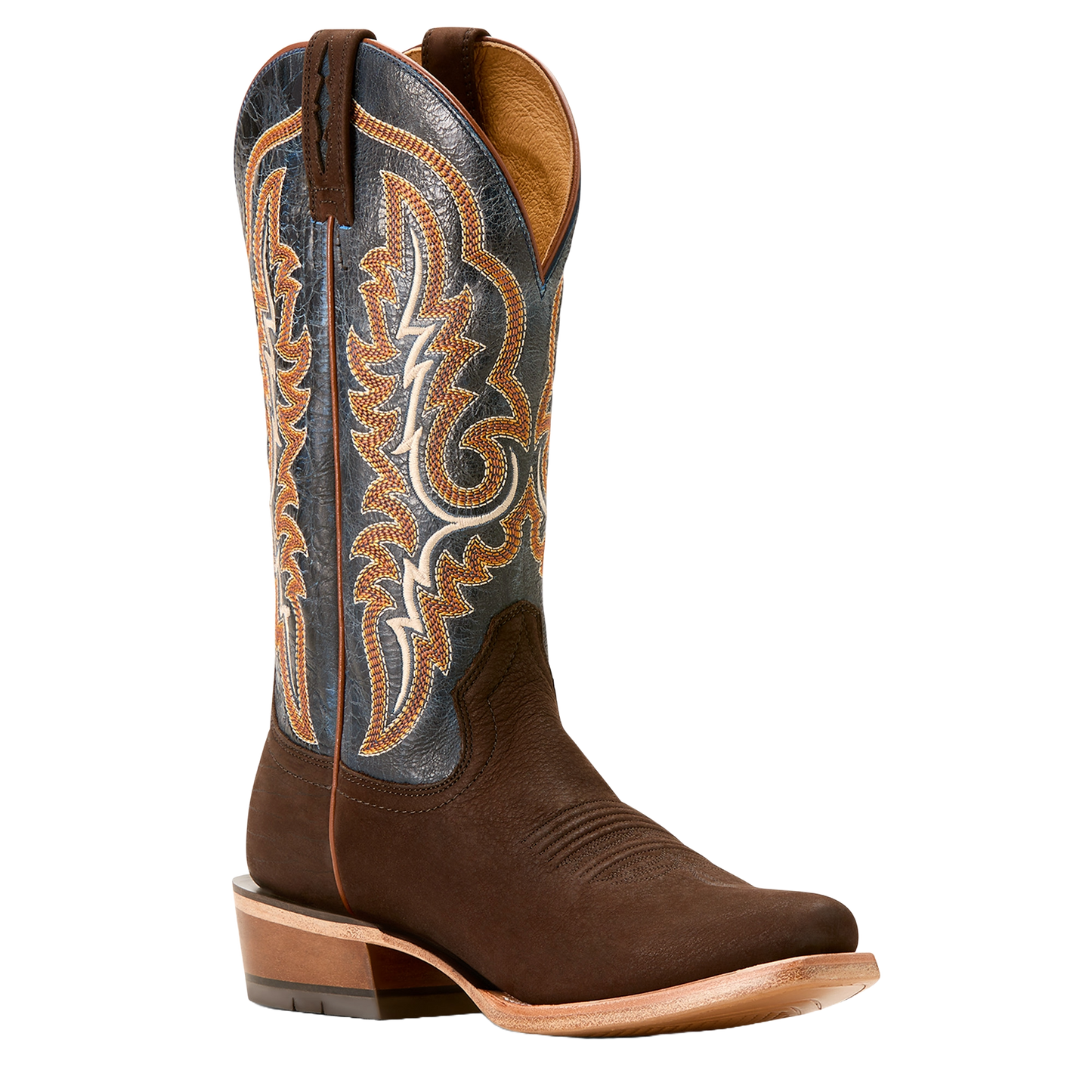 Ariat Men's Futurity Relentless Bama Chocolate Bison Fury Cowboy Boot 10053825