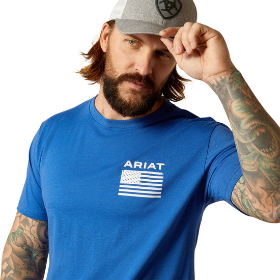 Ariat Men's Freedom Royal Heather T-Shirt 10054174