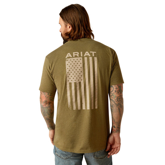 Ariat Men's Freedom Military Heather T-Shirt 10054176