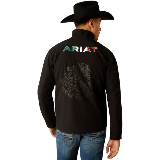 Ariat Men's Pioneer Black StretchShell Mexico Jacket 10054234