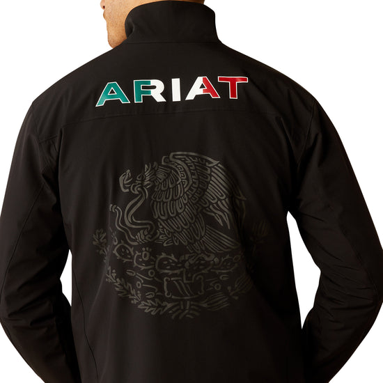 Ariat Men's Pioneer Black StretchShell Mexico Jacket 10054234