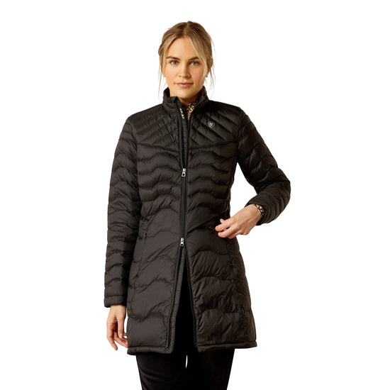 Ariat Ladies Ideal Down Black Midi Coat 10052126