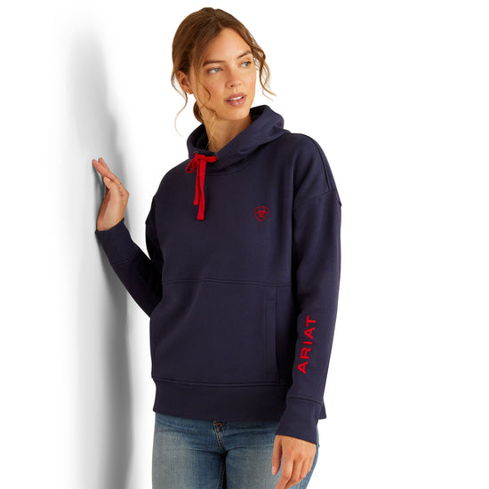 Ariat Ladies Rabere Navy Eclipse Hoodie 10052773