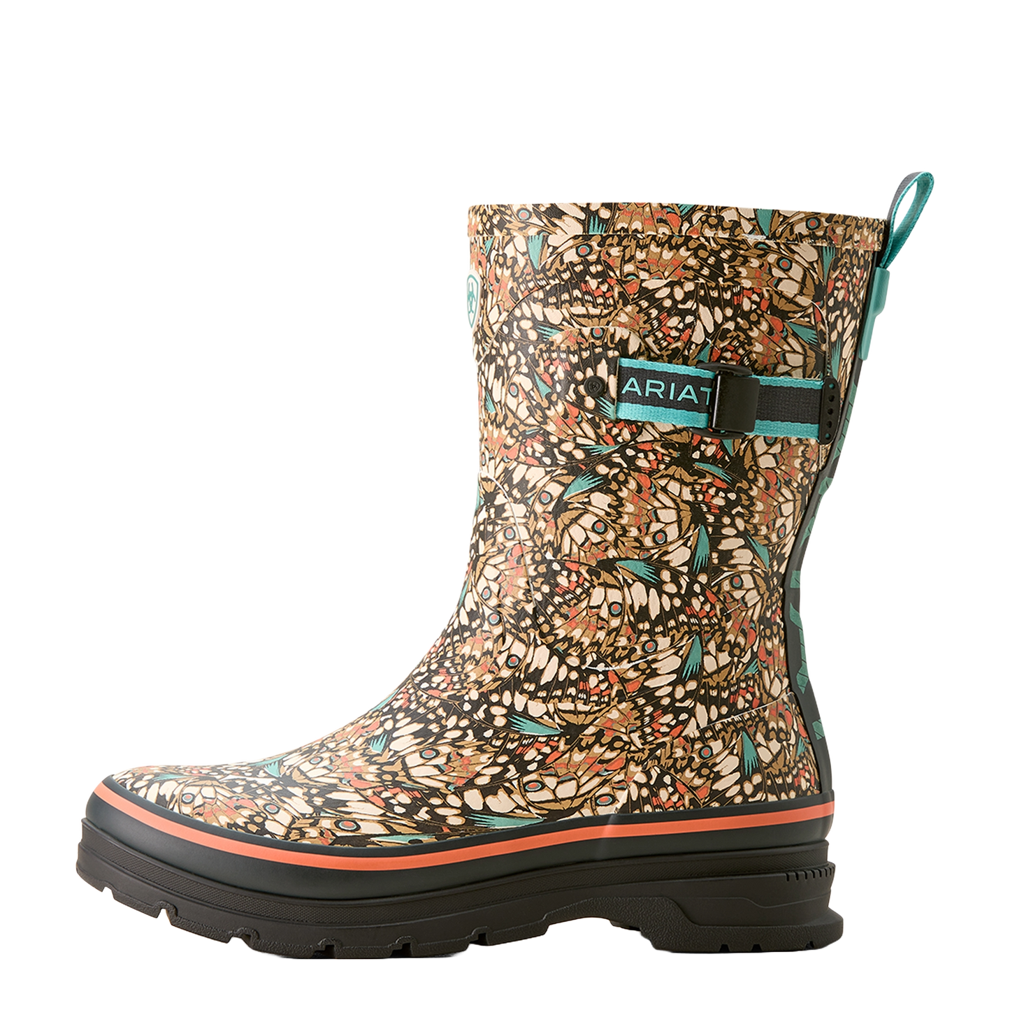 Ariat Ladies Kelmarsh Butterfly Colorful Rubber Boot 10053690