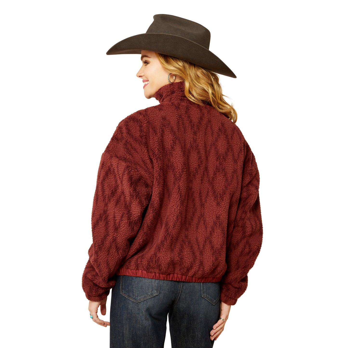 Ariat Ladies Sherpa Blocked Tonal Port Print Jacket 10052399