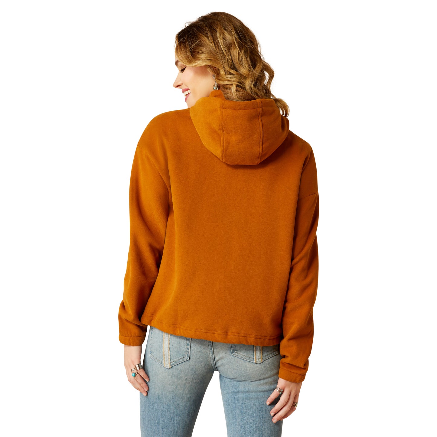 Ariat Ladies Essential Roasted Pecan Logo Hoodie 10052466