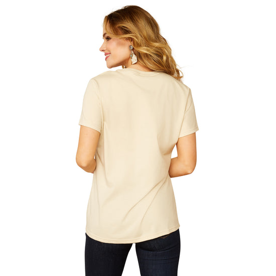 Ariat Ladies Saguro Modern Natural Tan T-Shirt 10052545