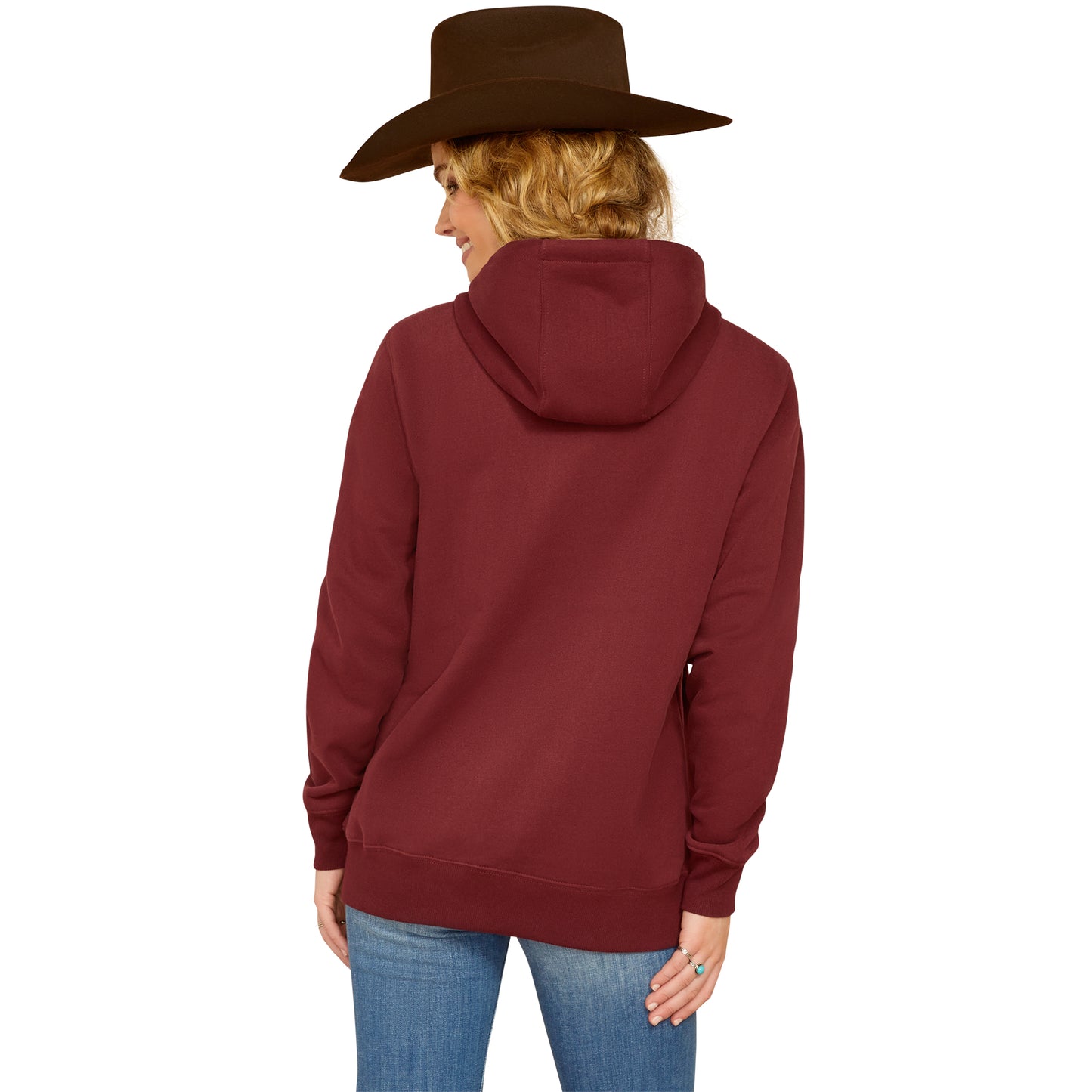 Ariat Ladies Tawny Port Red Logo 2.0 Hoodie 10052683