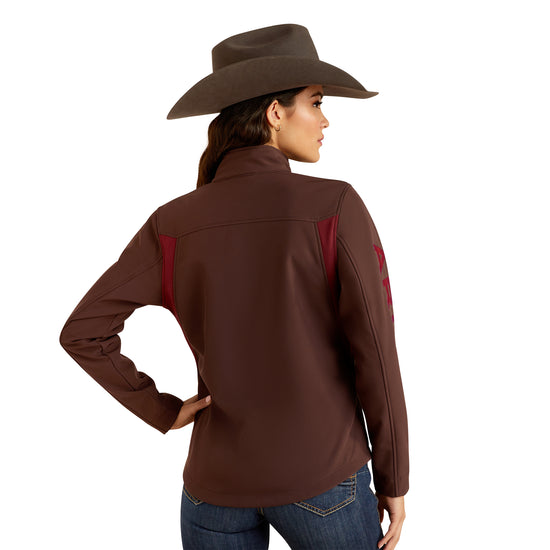 Ariat Ladies New Team Chocolate Plum Softshell Jacket 10052785