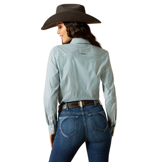 Ariat Ladies Wrinkle Resist Kirby Stretch Button Shirt 10052791