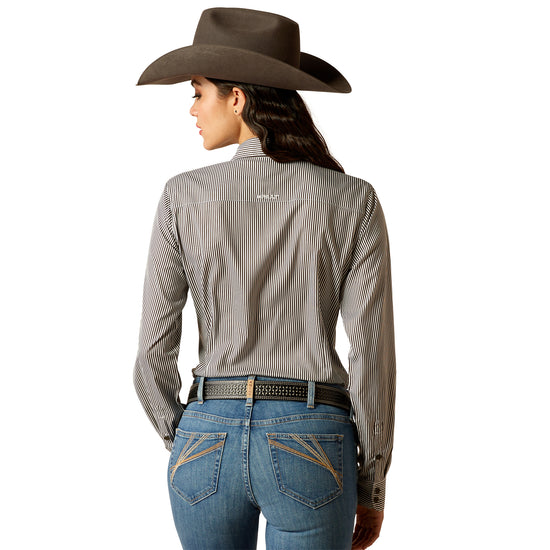 Ariat Ladies Kirby Pro Relic & White Stripe Shirt 10052979