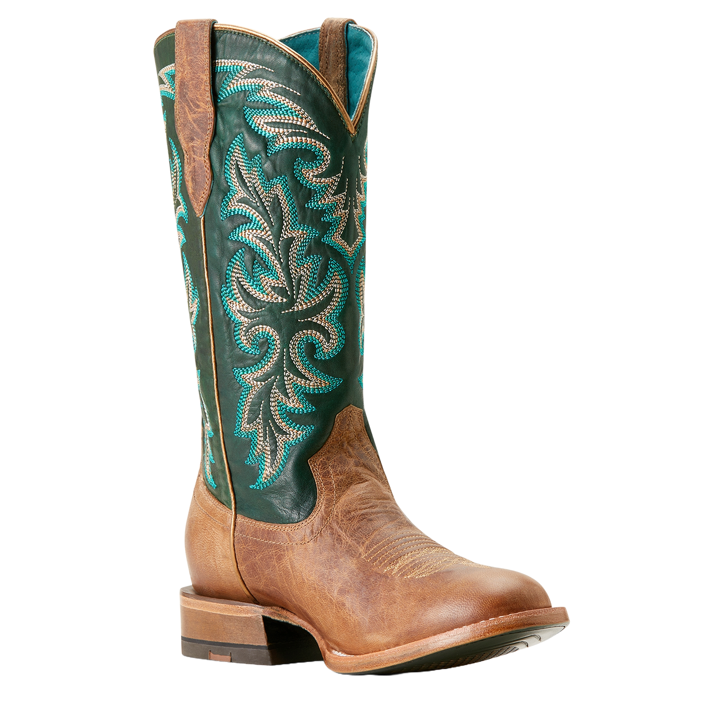 Ariat Ladies Futurity Desperado Gold Coast Brown Western Boot 10053608