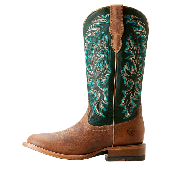 Ariat Ladies Futurity Desperado Gold Coast Brown Western Boot 10053608