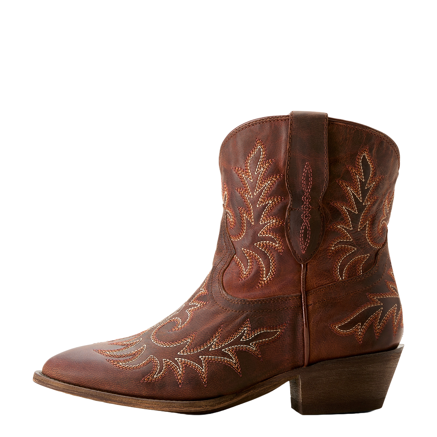 Ariat Ladies Carlin Dark Sierra Brown Western Bootie 10053794