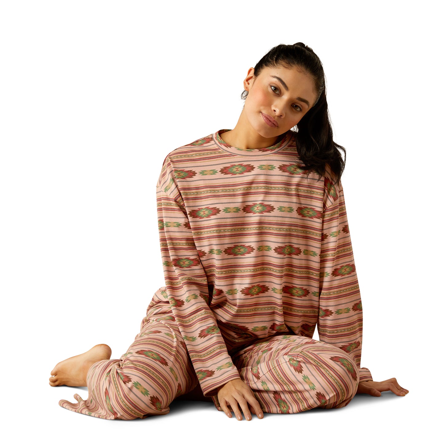 Ariat Ladies Dreams Milagro Serape Print Pajama Set 10053935