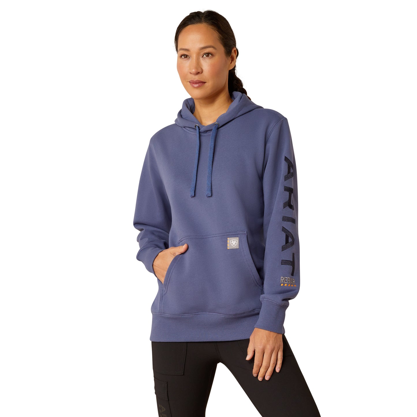 Ariat Ladies Rebar Blue Indigo Night Sky Graphic Hoodie 10052723