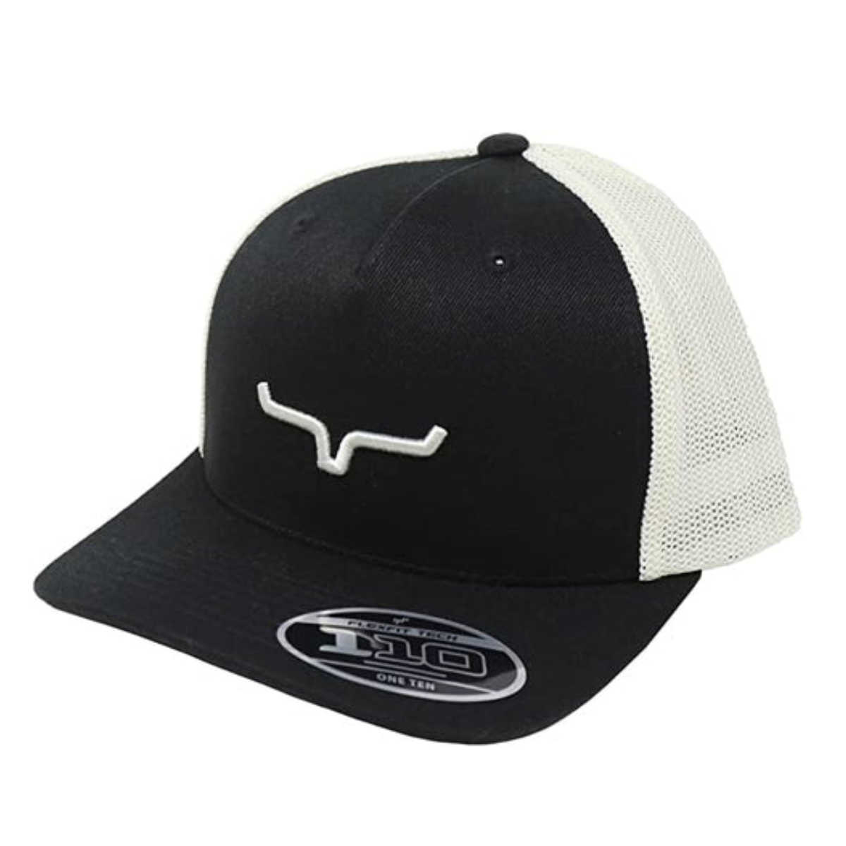 Kimes Ranch® G&T 110 Black Trucker Cap GT-BLK