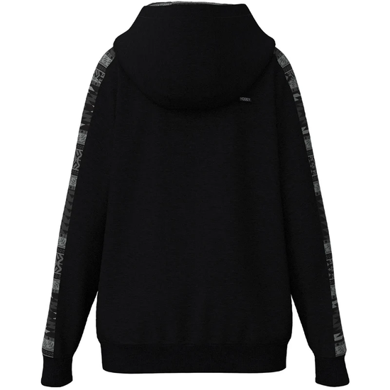 Hooey Youth Boy's Canyon Black & Grey Aztec Hoodie HH1230BKGY-Y