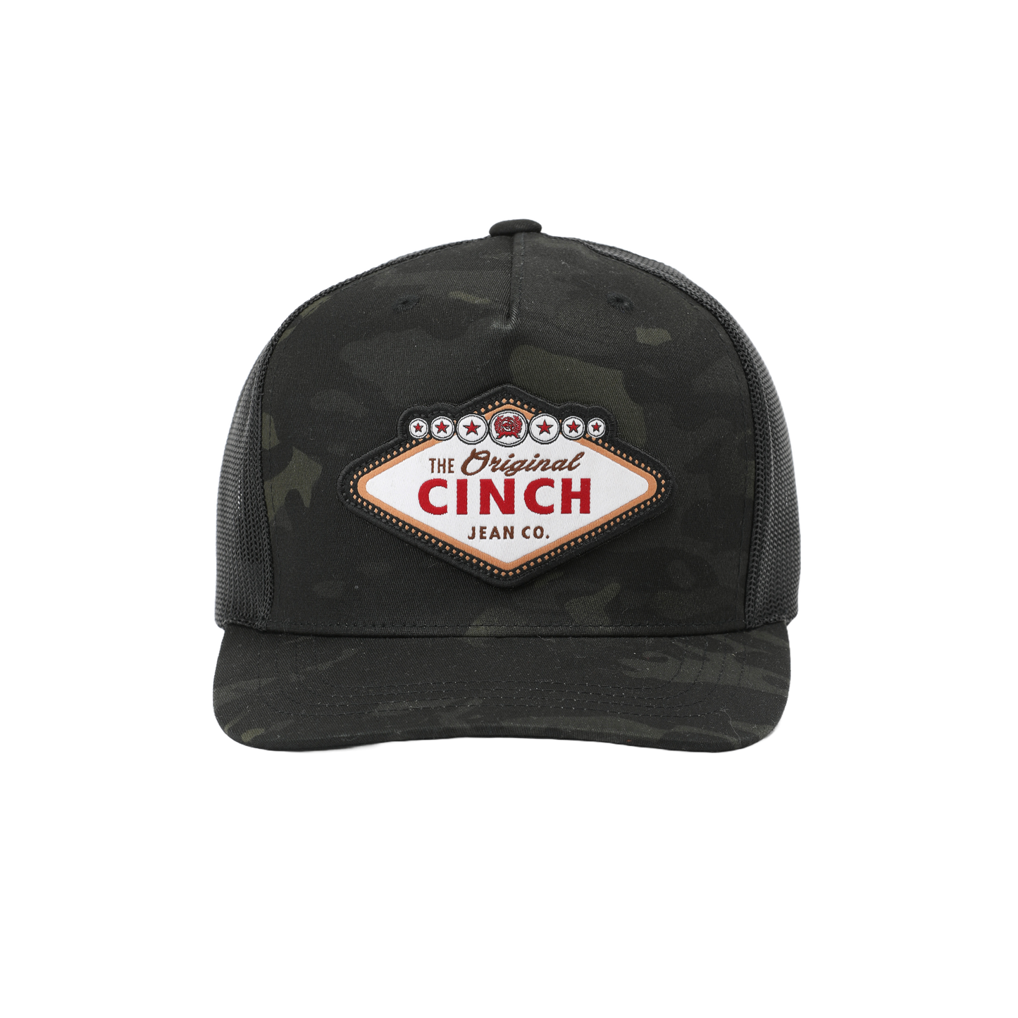 Cinch Men's Camouflage Vegas Logo Patch Trucker Cap MCC0600602