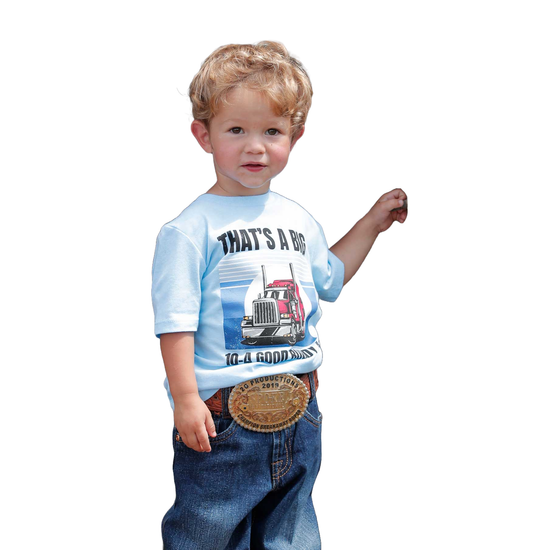Cinch Toddler Boy's Good Buddy Light Blue T-Shirt MTT7671091