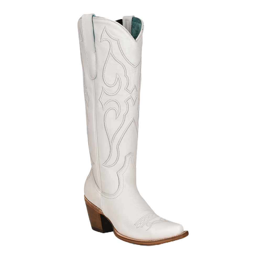 Cowboy boots clearance with white stitching