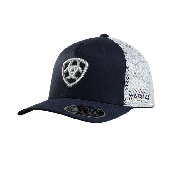 Ariat® Unisex Classic Navy and Embroidered Shield Logo Baseball Cap A3 –  Wild West Boot Store