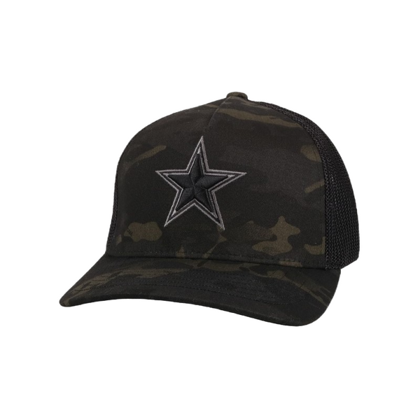 Hooey Dallas Cowboys Flexfit Camo/Black Hat