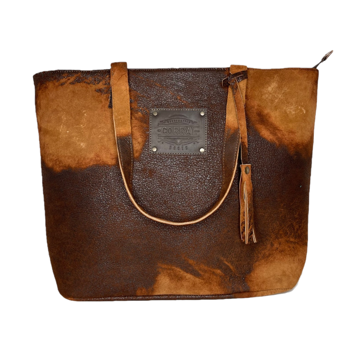 Corral Women's Brown Cowhide Duffle Bag D1297 A