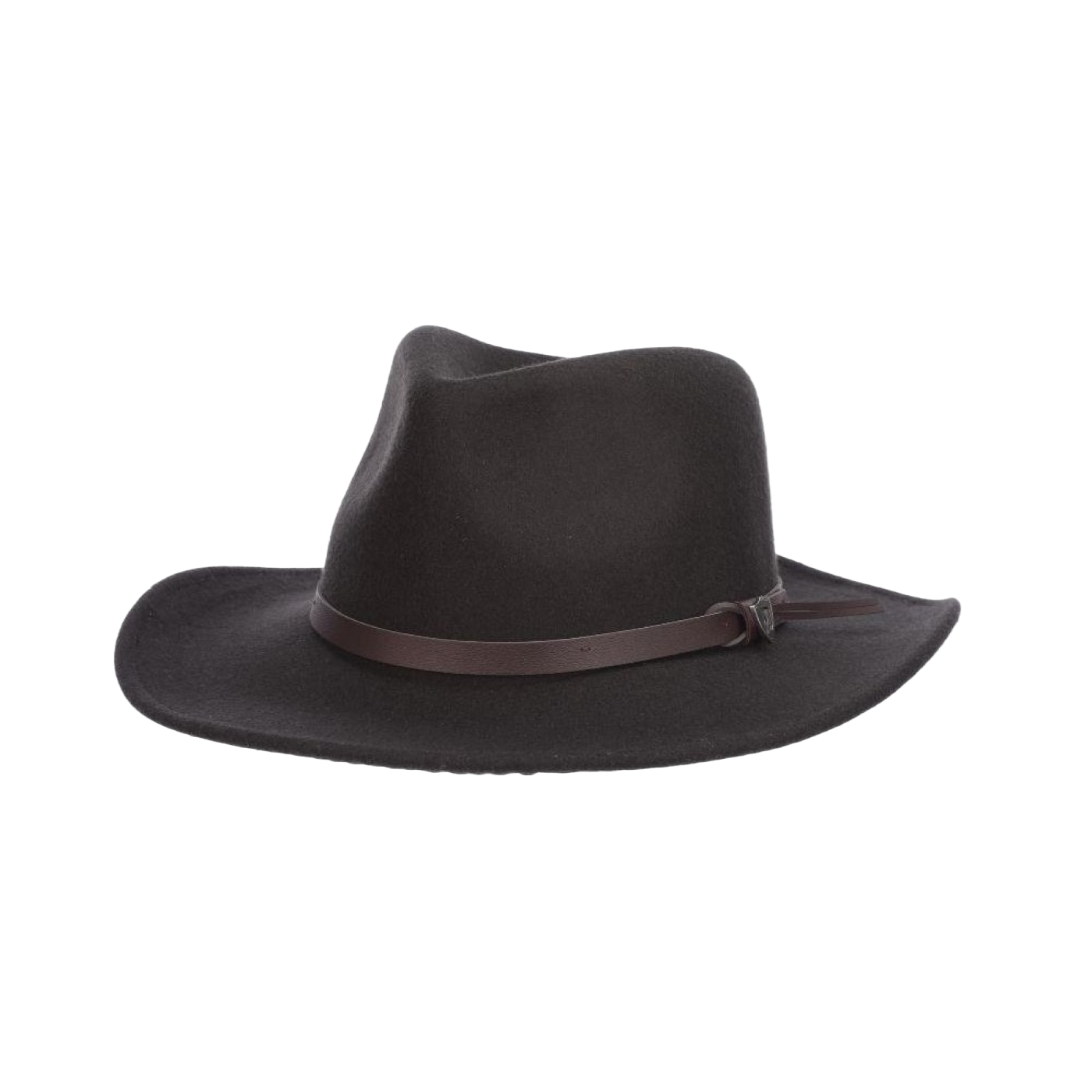 Dorfman Pacific Men's Napier Provato Knit Outback Black Faux Hat WP1-BLK
