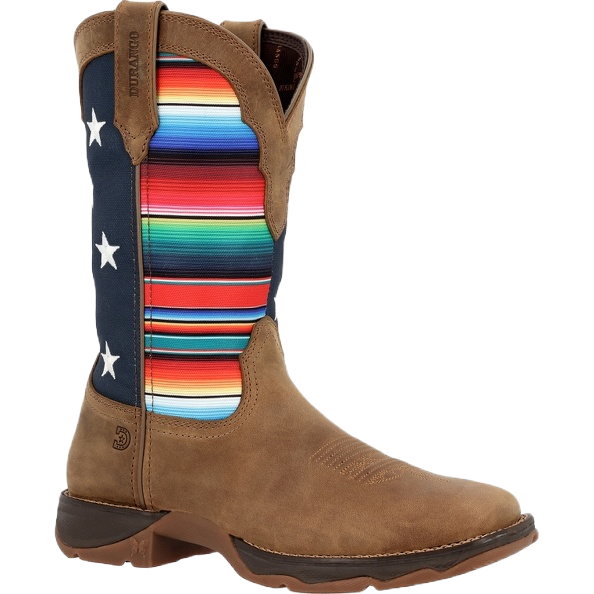 Durango boots fashion with american flag