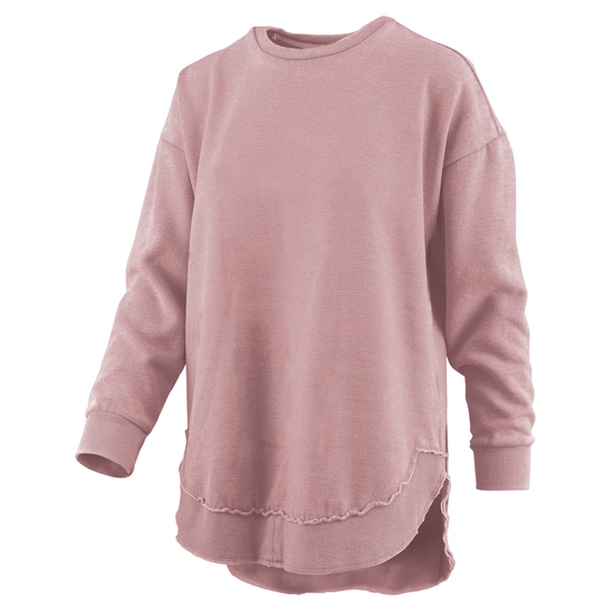 Royce Ladies Fleece Dusty Rose Poncho Pullover RDG65W10SLD-DRS