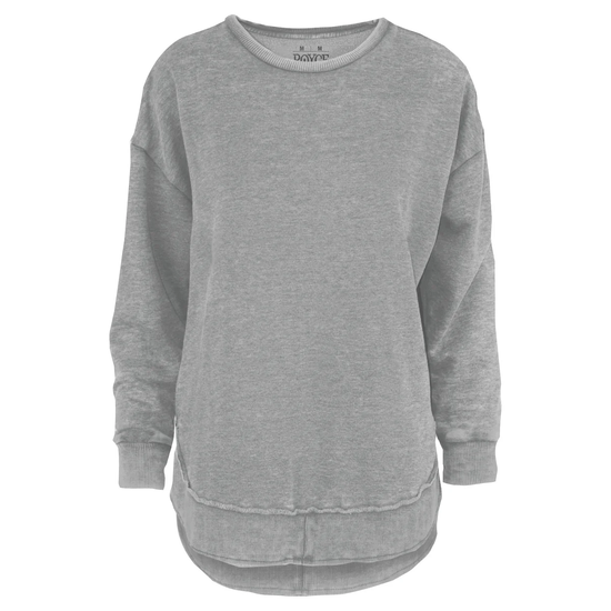 Royce Ladies Fleece Light Grey Poncho Pullover RDG65W10SLD-GRY