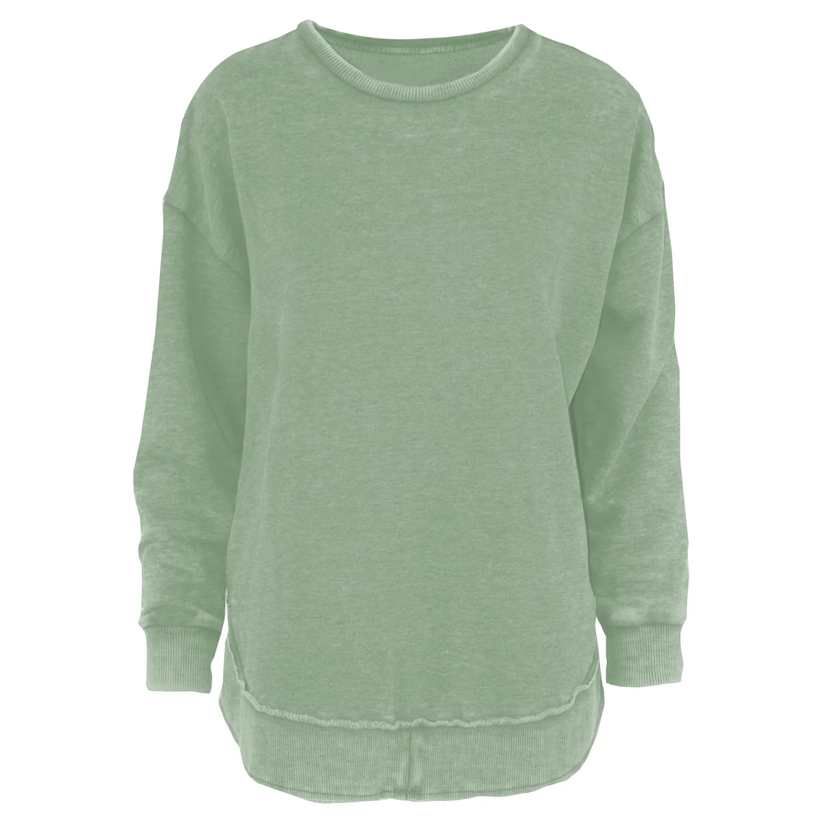 Royce Ladies Fleece Sage Green Poncho Pullover RDG65W10SLD-SAG