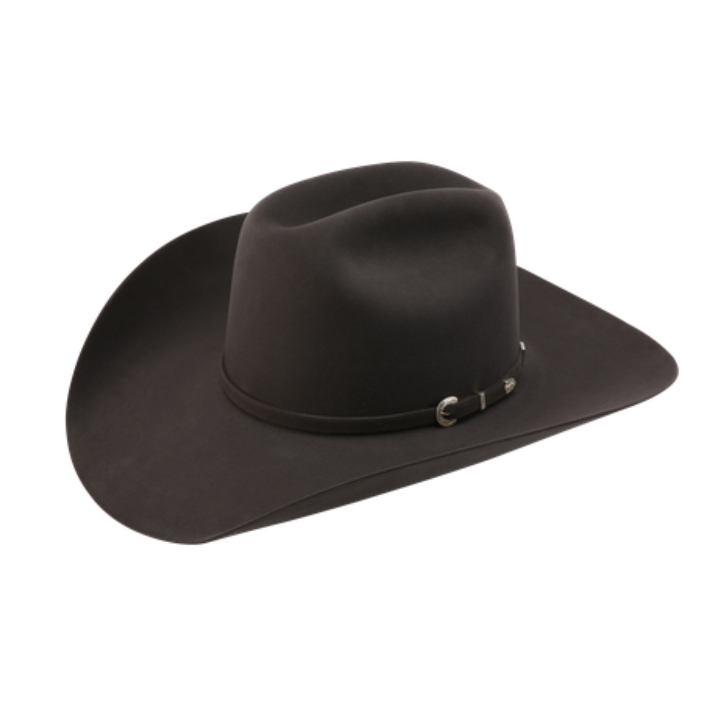 American Hat Co. 7X Open Crown Steel Grey Felt Hat 7X-STEEL