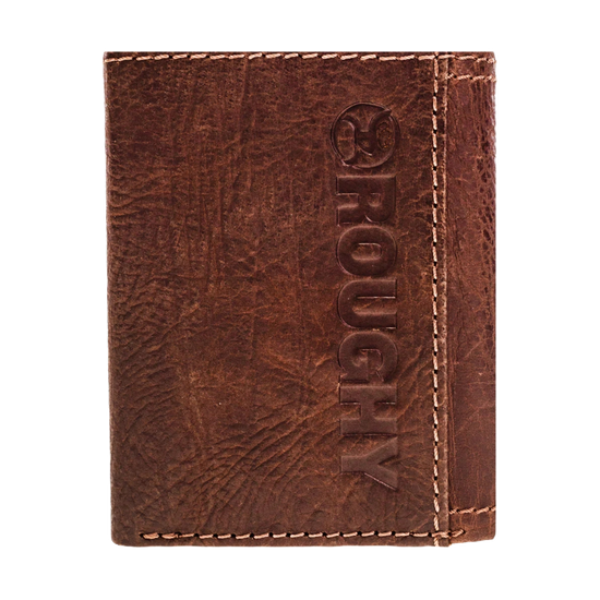 Hooey Strap Aztec Dark Brown Trifold Wallet RTF011-BRAZ