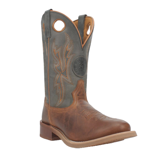 Laredo Men's Dawson Brown & Grey Leather Boots 7734