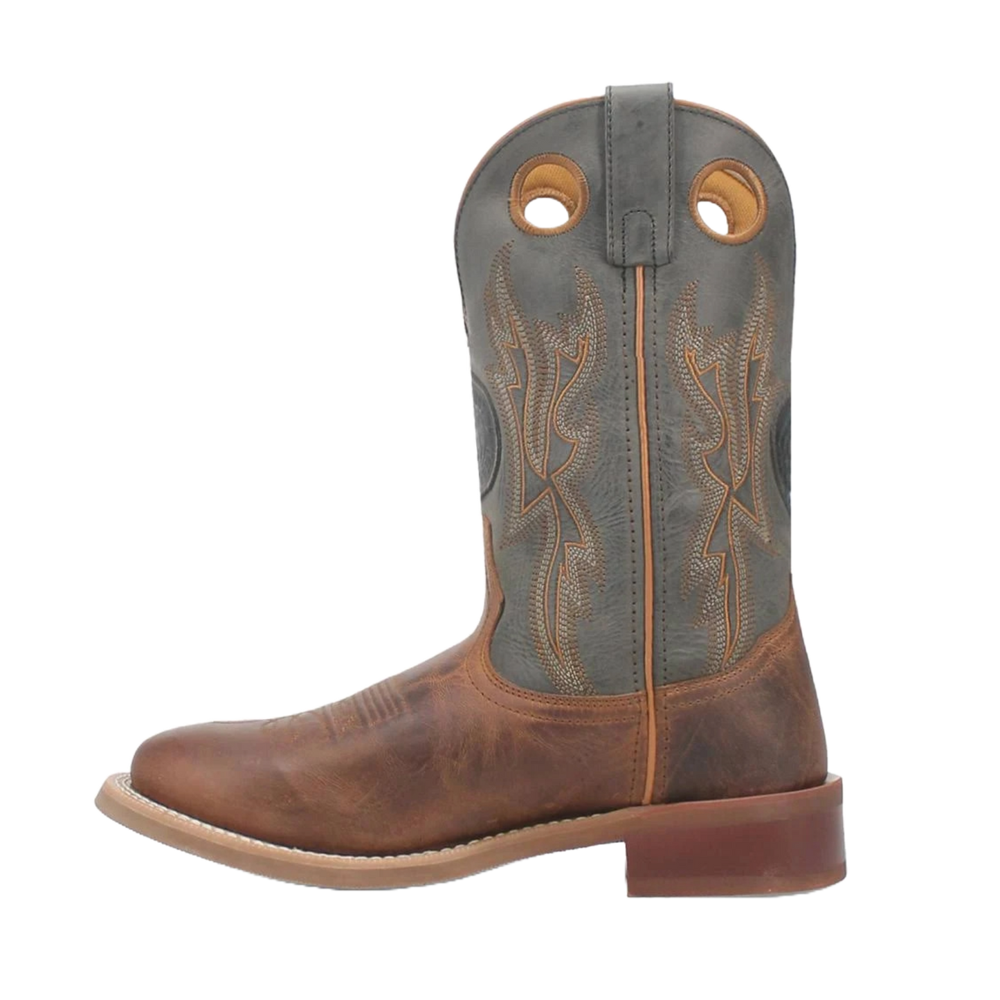 Laredo Men's Dawson Brown & Grey Leather Boots 7734