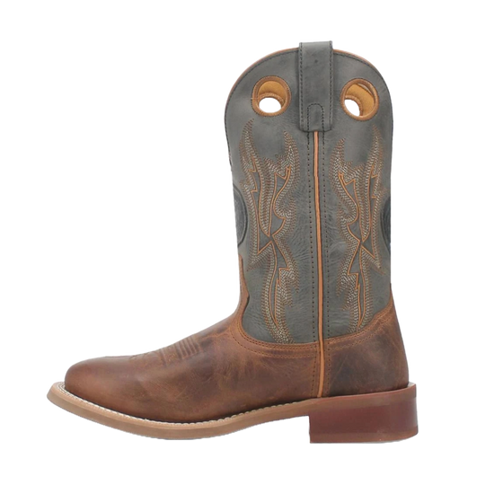 Laredo Men's Dawson Brown & Grey Leather Boots 7734