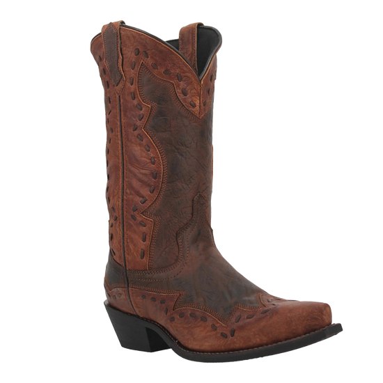 Laredo Men's Ronnie Leather Rust Western Boot 68471