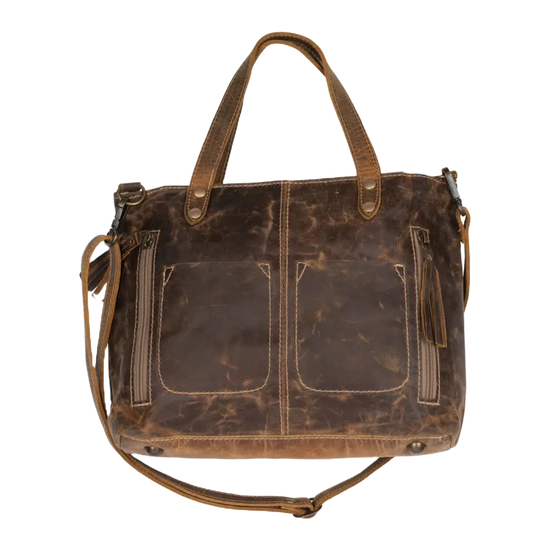 Myra Bag Ladies Ultimate Choice Brown Leather Bag S-2137