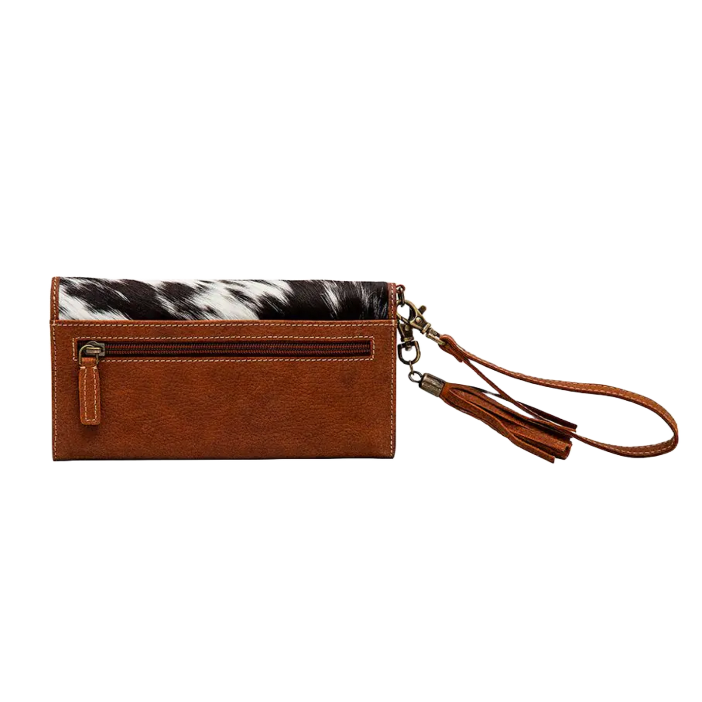 Myra Bag Ladies Article Brown Wristlet Wallet S-6562