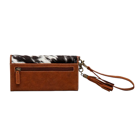 Myra Bag Ladies Article Brown Wristlet Wallet S-6562