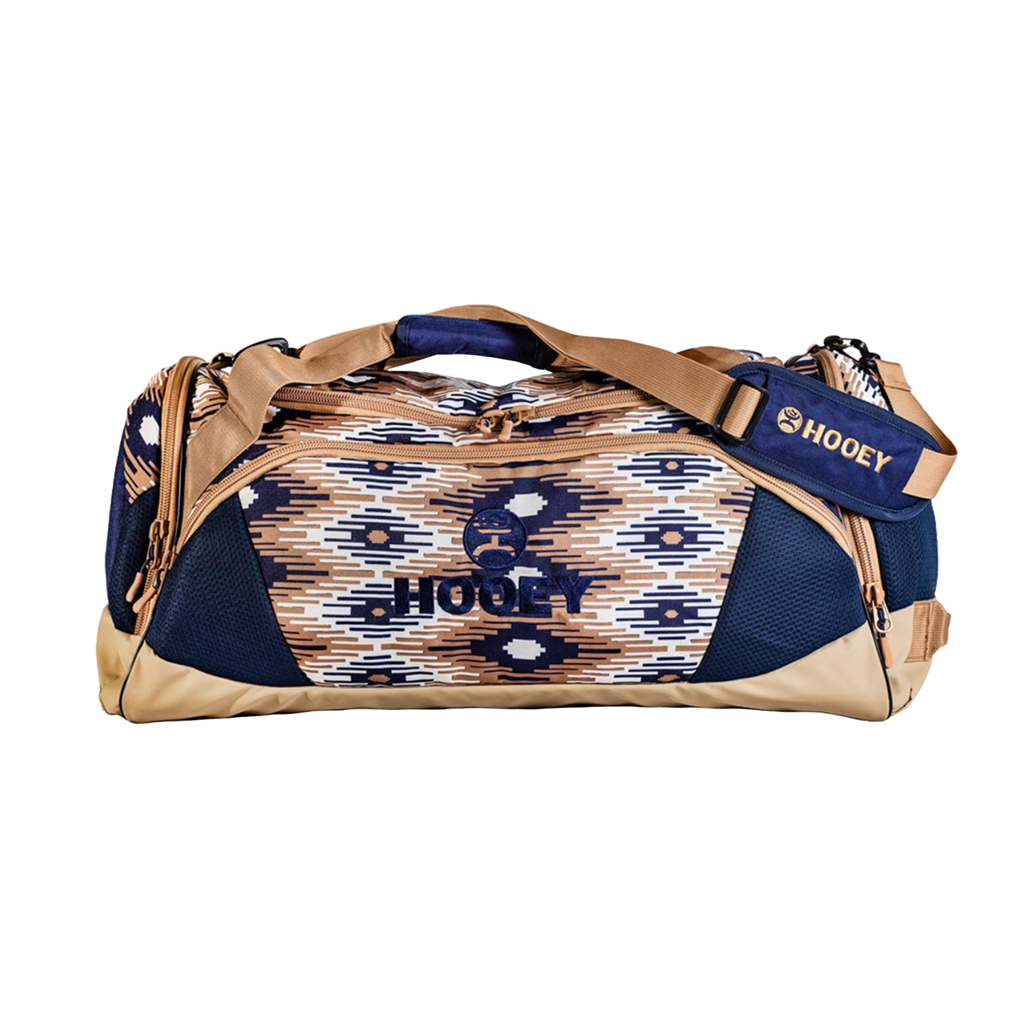 Hooey Competitor Tan & Navy Aztec Duffle Bag DB001TNNV