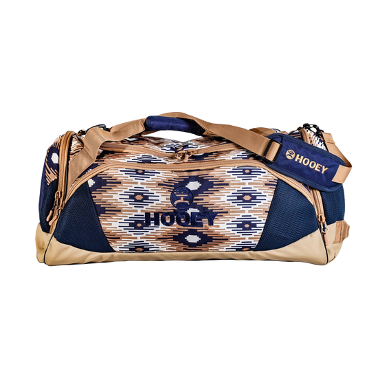 Hooey Competitor Tan & Navy Aztec Duffle Bag DB001TNNV