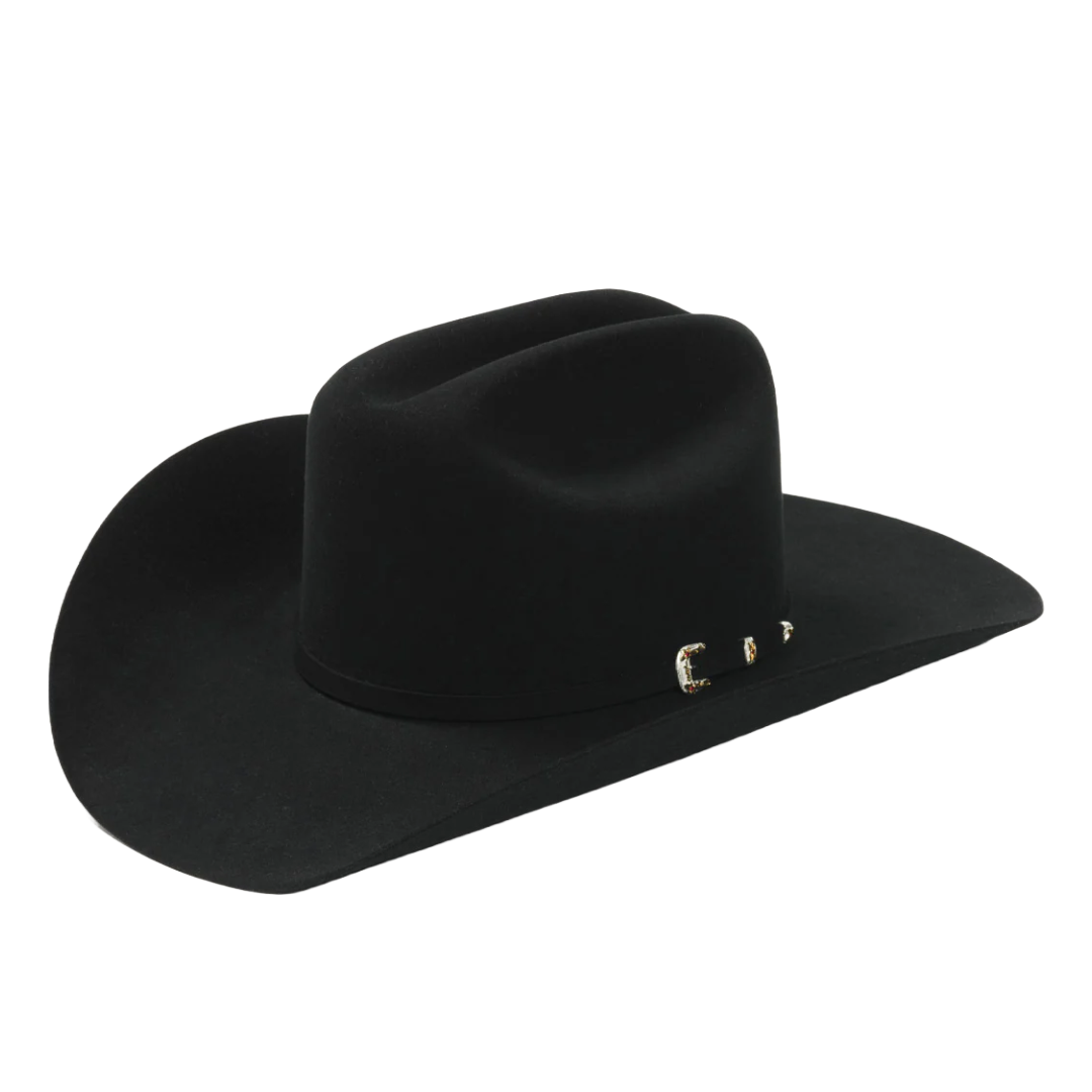 Stetson Men's El Patron 75 Premier 30X Black Felt Hat SFEPTN-754007