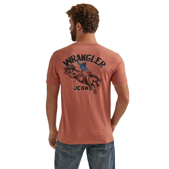 Wrangler Men's Redwood Heather Graphic T-Shirt 112344157