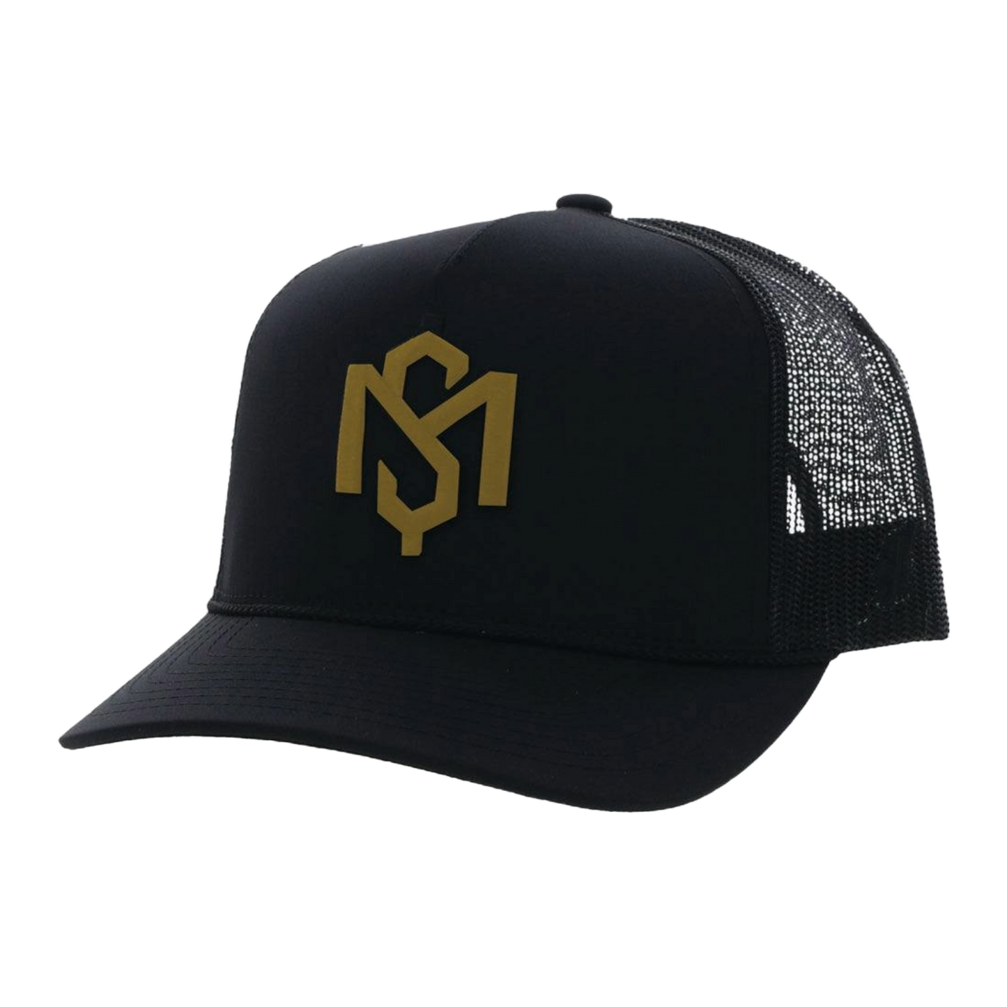 Hooey Money Mayfield Black & Gold Trucker Cap 2279T-BK