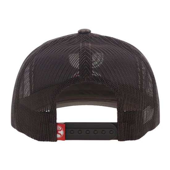 Hooey 'Bosquillas" Hands Up Logo Tan & Brown Trucker Cap 2418T-TNBR