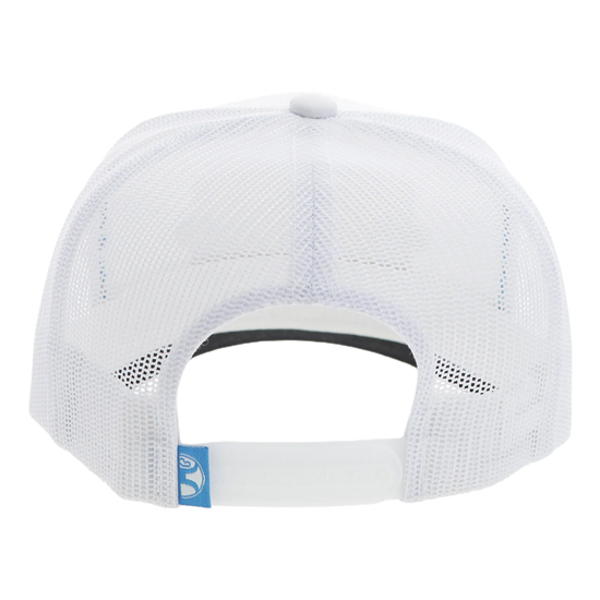 Hooey "Diamond" 6-Panel White Snapback Hat 2422T-WH