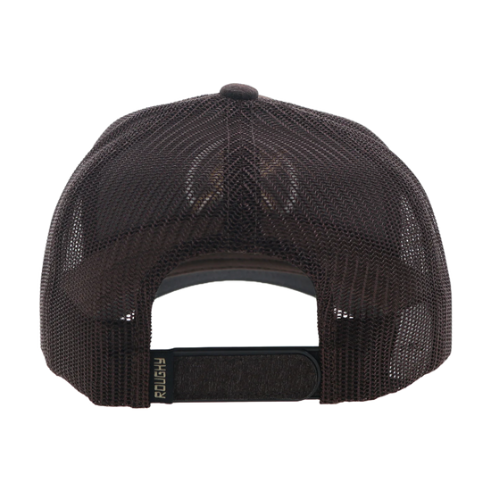 Hooey Strap Roughy Brown Graphic Trucker Cap 4031T-BR